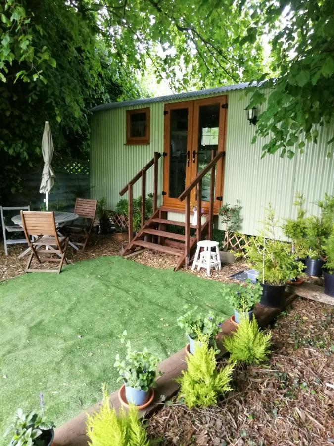 Durham Donkey Rescue Shepherd'S Hut Hotel Bagian luar foto