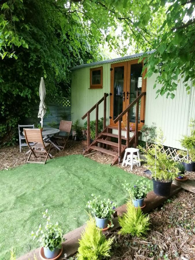 Durham Donkey Rescue Shepherd'S Hut Hotel Bagian luar foto