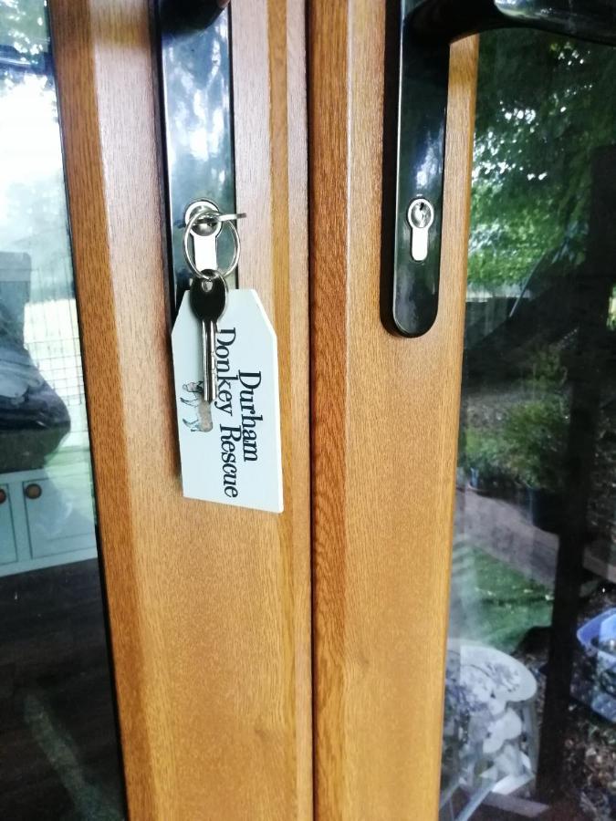 Durham Donkey Rescue Shepherd'S Hut Hotel Bagian luar foto
