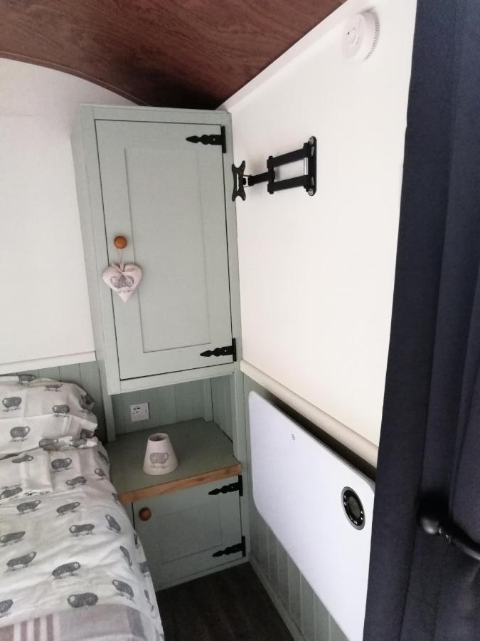 Durham Donkey Rescue Shepherd'S Hut Hotel Bagian luar foto